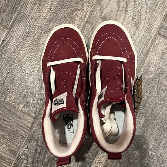 Vans SK8-hi MTE-1 burgundy boots unisex - Picture 3 of 10